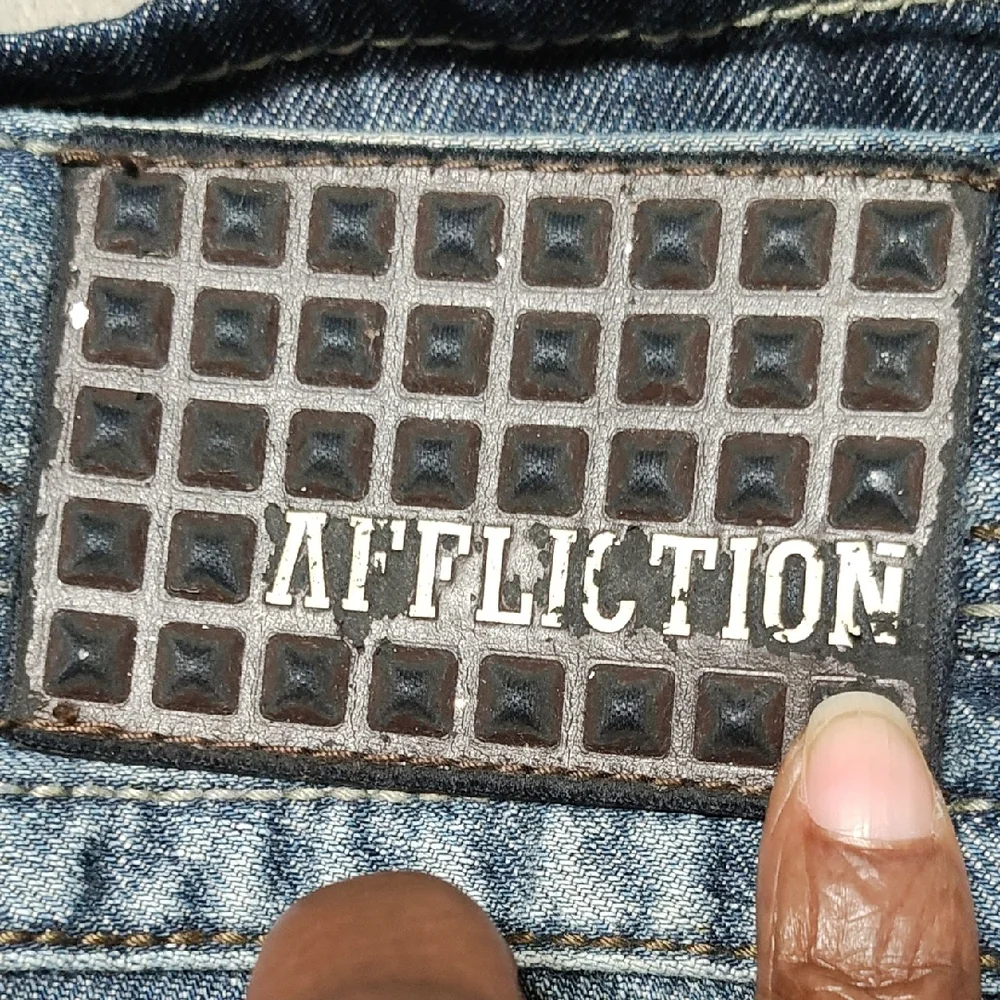 Affliction black premium COOPER men’s Jeans size 34